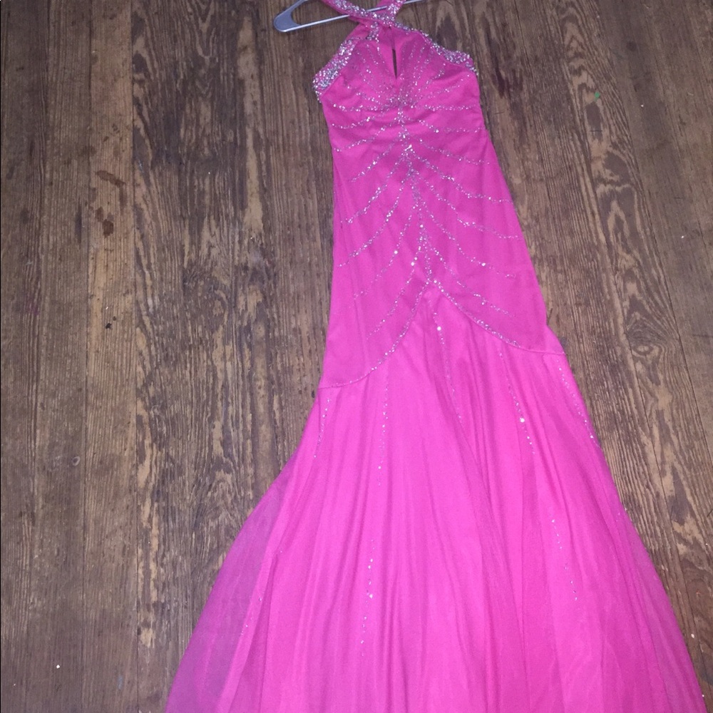 Pink Prom dress. Size 4